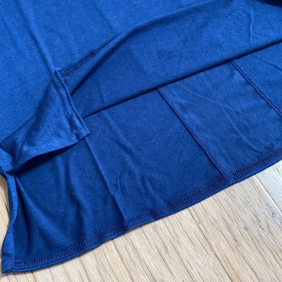 Jordan Team 23 Alpha L/S Hooded Top Navy - Picture 6 of 10